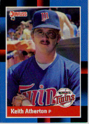 1988 Donruss Baseball Cards    318     Keith Atherton